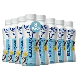 Generic FairIife Nutrition Plan Vanilla Ready-to-Drink High Protein Shake 8-Pack — 30g Protein Per Bottle