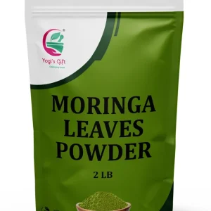 YOGI’S GIFT Moringa Powder 2 lb — Finely Milled Supergreen for Smoothies & Tea, Resealable Bag