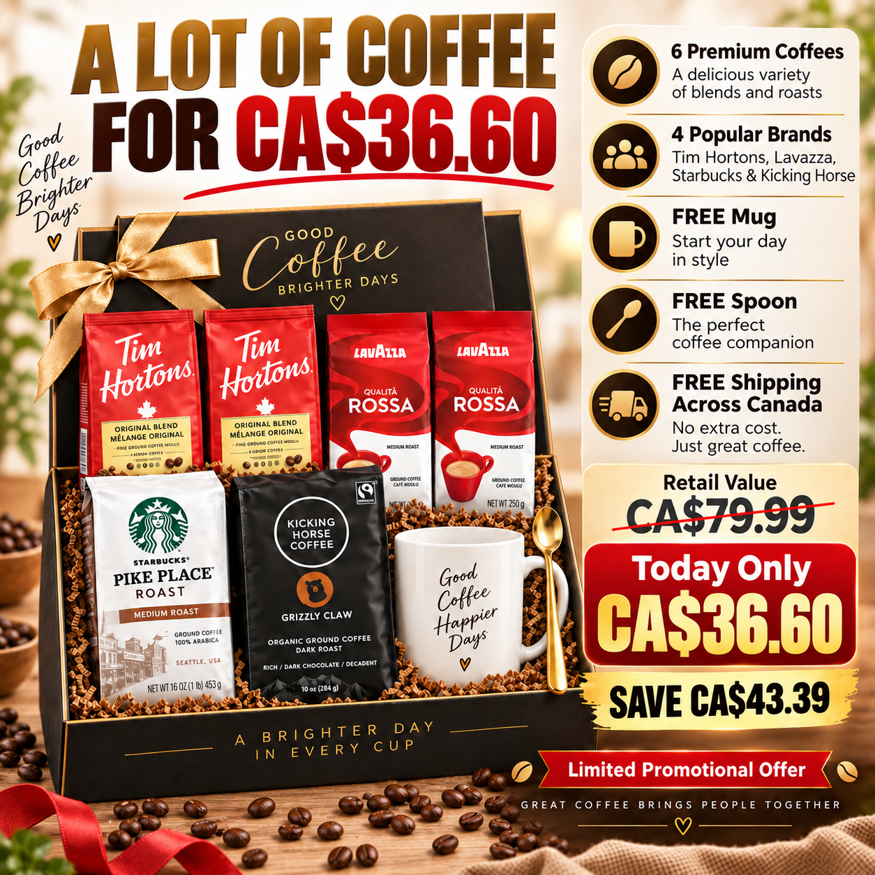 8-Piece Coffee Lovers Box